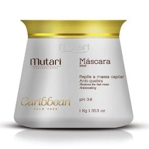 Caribbean Conditioner / Mask 1kg - 35.3oz - Strand repair line. Replenish hair mass, ideal for after bleaching and keratin.