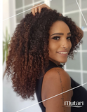 Curly hair line / Pequi Butter 250g / 8.8oz + Curly Activator 500ml / 17oz - 2 Steps SET - Modeled, disciplined curls, controlled volume and reduced frizz.