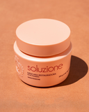 Soluzione Set 3 steps 300ml / 10.14fl oz (Shampoo + Mask + Leavin)- Deep nutrition and vitamin complex line recommended for all types of hair, especially damaged, dehydrated and dry.