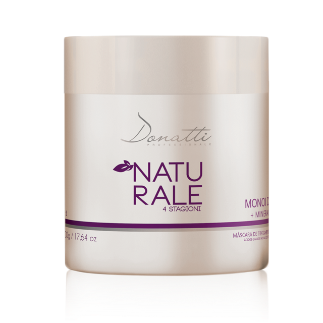 Conditioner Naturale Tahiti Monoi + Essential Minerals /  Nutrition Line 500g / 17oz - For Color-Treated and dry hair. Promotes softness, shine and resistance.