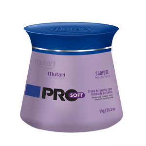 PRO SOFT - Sodium Relaxing Cream with Sodium Hydroxide – 1KG / 35.3oz