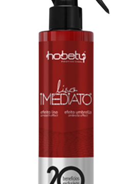Spray Liso Imediato/Smooth Straightener - 250ML / 6.76fl oz - Thermal protection and anti-frizz effect for all hair types. Heat Protectant Spray.
