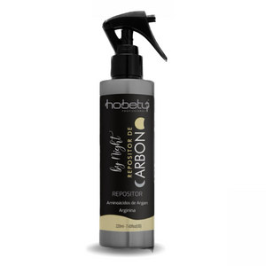 Carbon replenishing Spray, hair restorer rich in argan amino acids and arginine - 220ml / 7.43 floz - Reduce hair porosity, strengthen the amino acid bonds of the hair fiber, hydrate, and protect the strands against external damage and chemical processes.