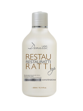 Shampoo Restauratti 300ML/10.58FL OZ - Repair Damaged hair by bleaching or coloring. Returns strength and resistance to hair.